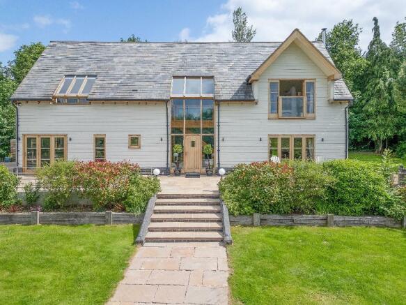Main house at Rushwinds, Ombersley
