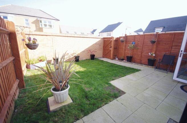 Rear garden