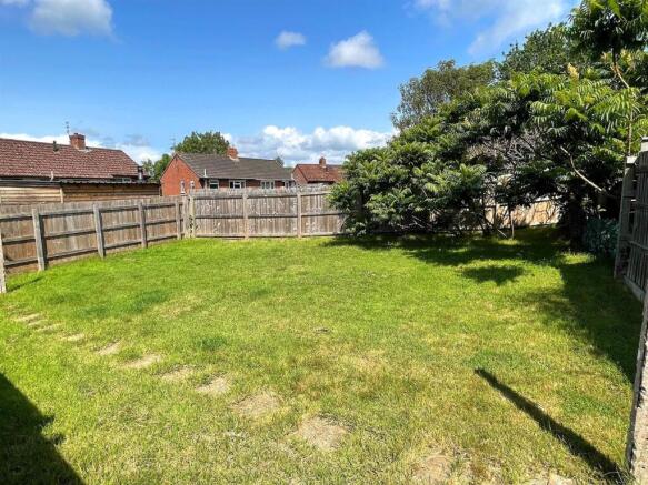 Private Rear Garden