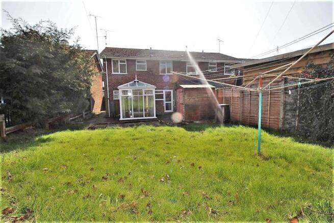 Rear of Property