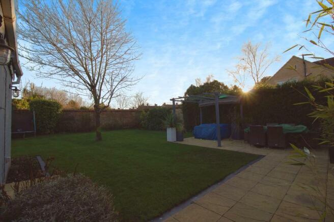Rear garden