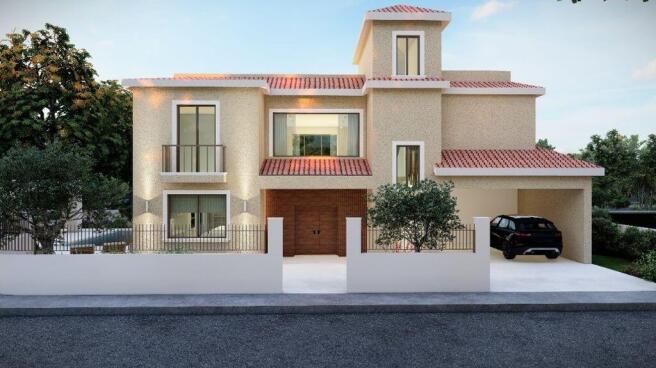 Front of Villa -...