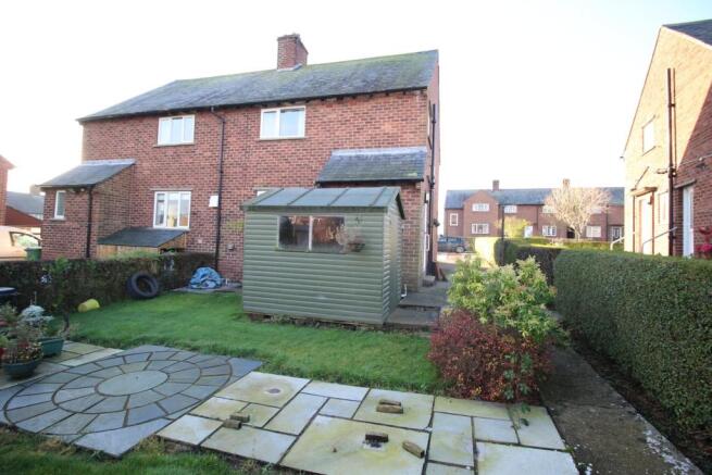 Rear garden