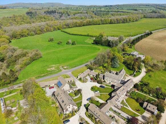 Over View of Bidfield Barns