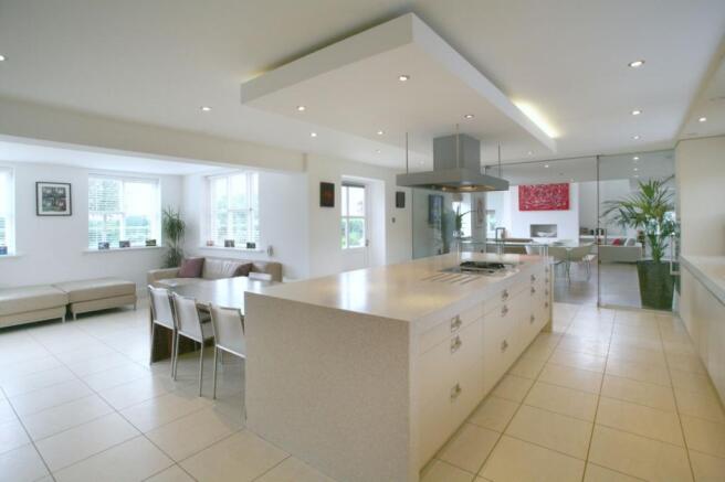 Kitchen and sitting 