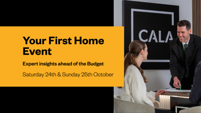 your first home event banner