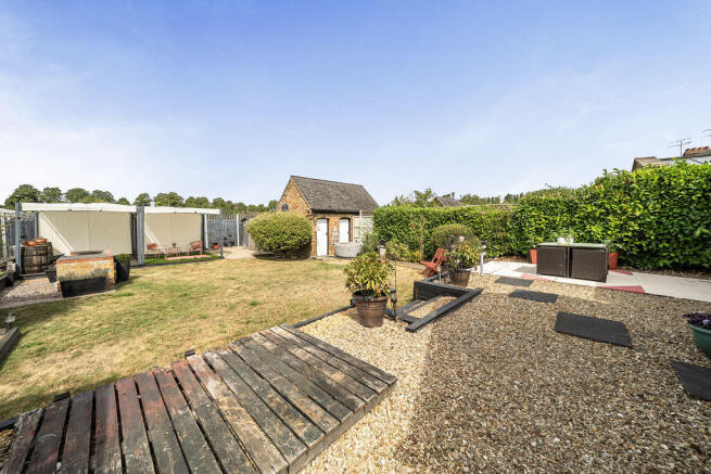 Rear garden