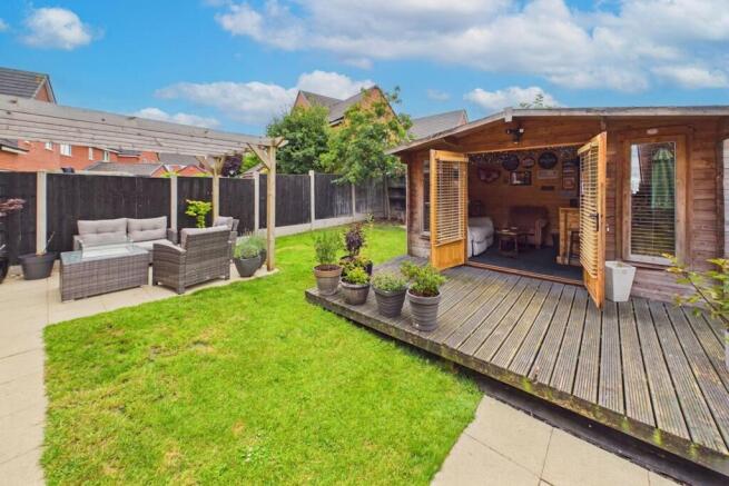 Rear garden