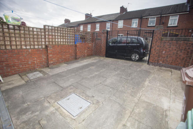 Rear yard