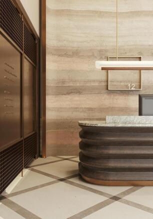 12 Golden Square - reception desk