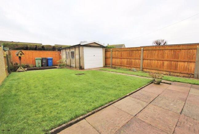 Rear garden