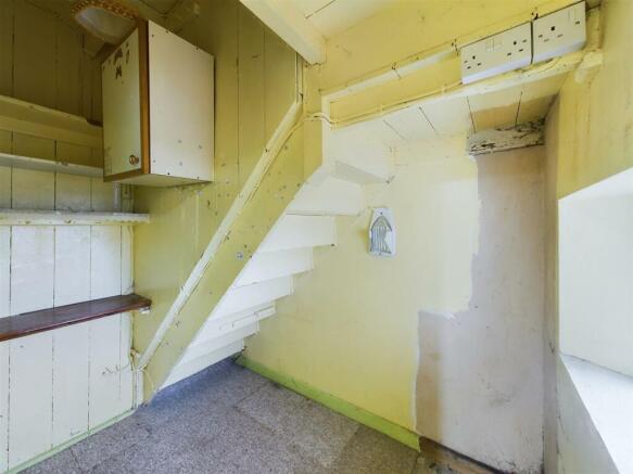 Under stairs