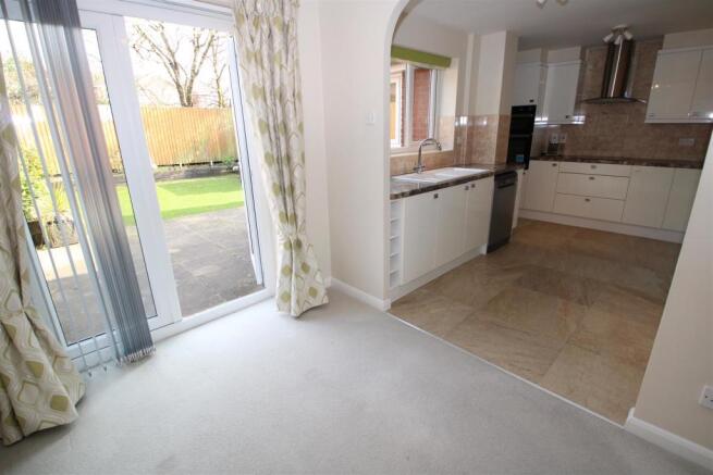 Open Dining Room & Kitchen