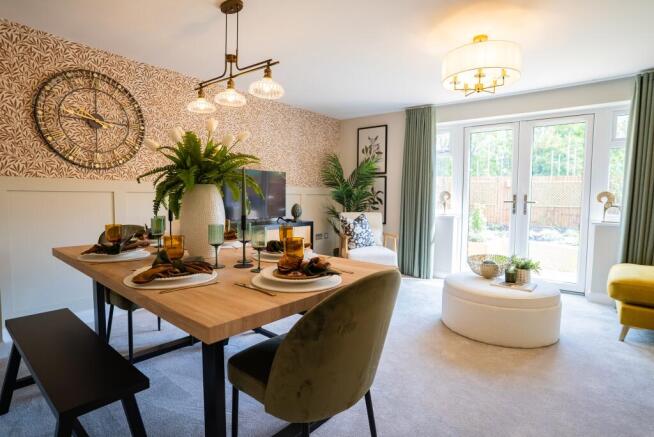 Otters Reach Alder Show Home Lounge-diner 3