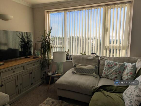 Bright Living Room, Looking Out Onto Gardens.