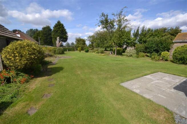 Rear garden