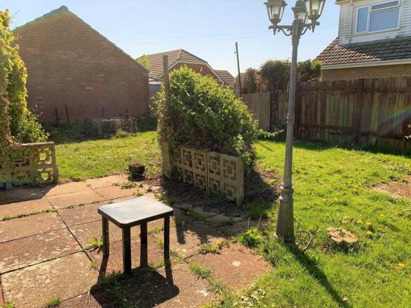 Rear garden