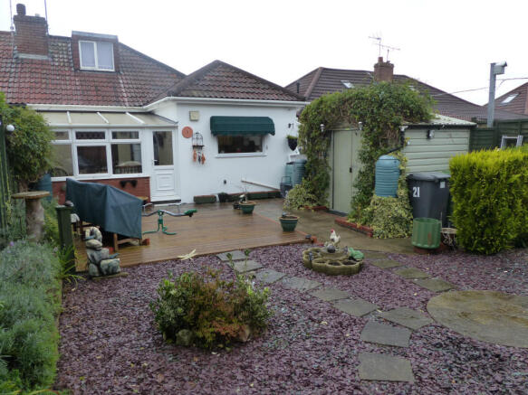 Rear garden