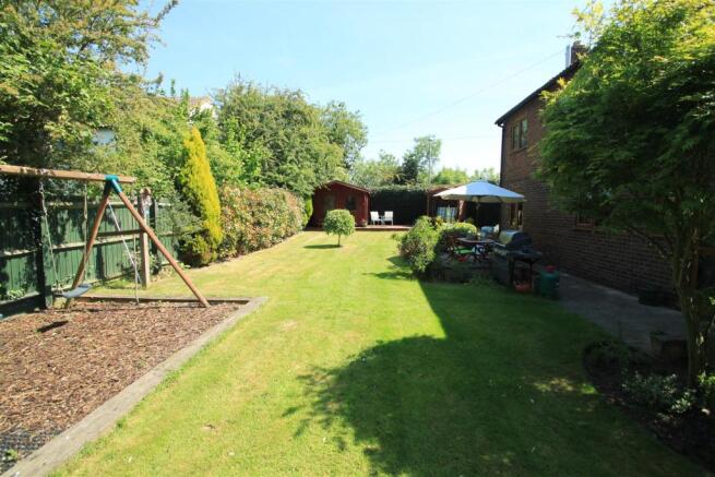 Large Rear garden
