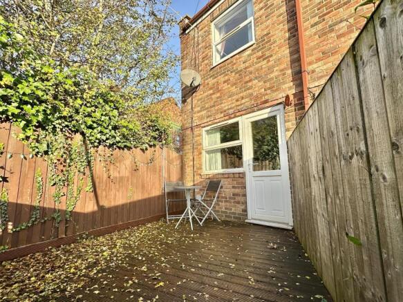 Rear Garden - Stock Photo