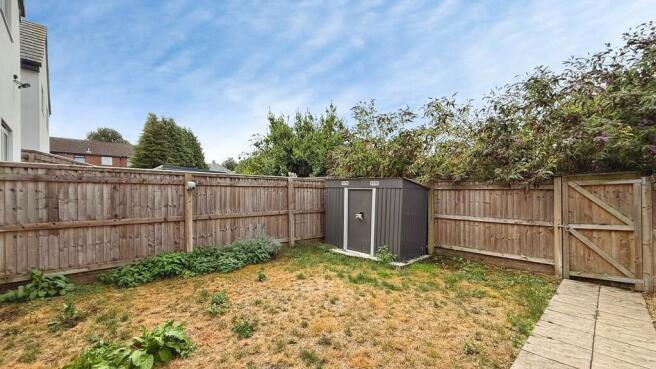 Rear garden