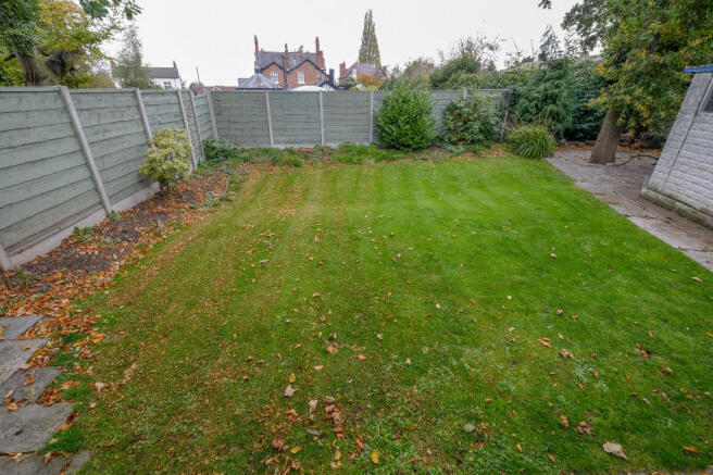 Rear garden