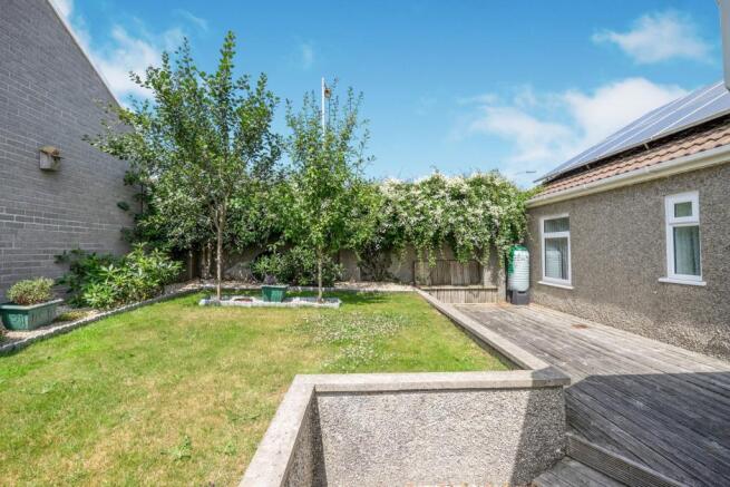 Rear garden