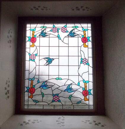 STINED GLASS WINDOW