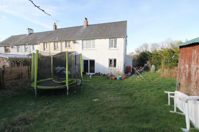 Rear Garden and view of property