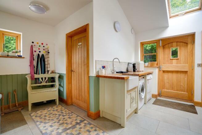 Utility room and 'boiler room'