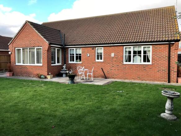 Rear garden