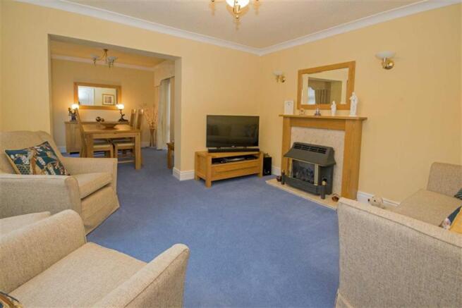 THROUGH LOUNGE/DINING ROOM