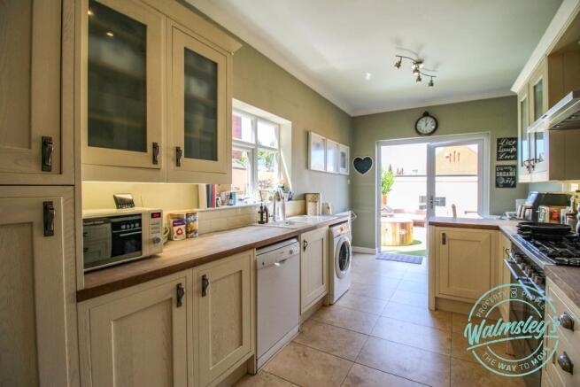 Extended kitchen
