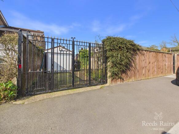 Rear Driveway