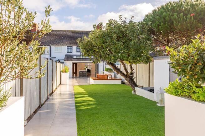 Rear garden
