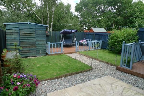 Rear garden