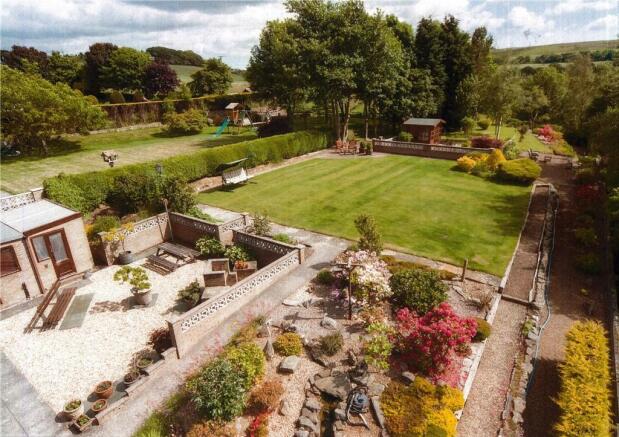 Rear Garden Elevated