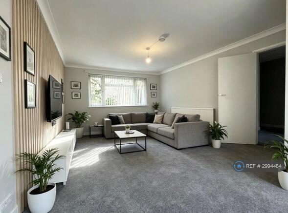 Virtually Staged Lounge