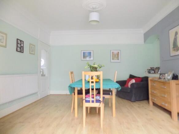 Another angle of dining room.