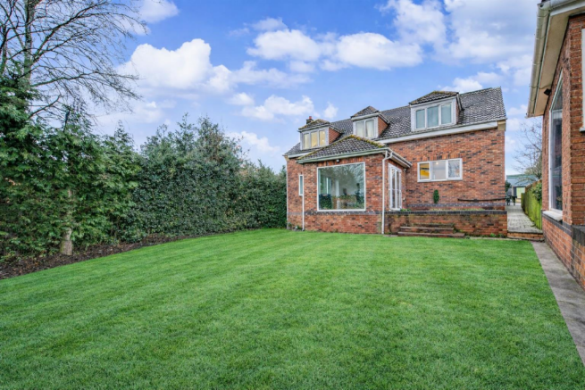 Rear garden