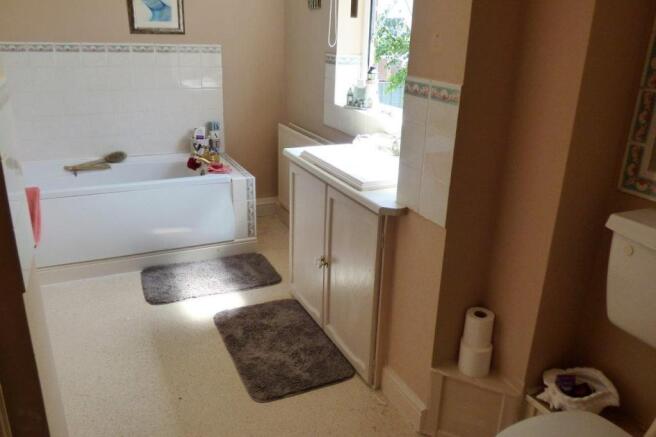 bathroom and shower