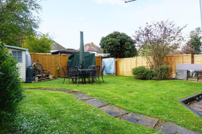 Rear garden