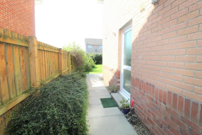 Side entrance