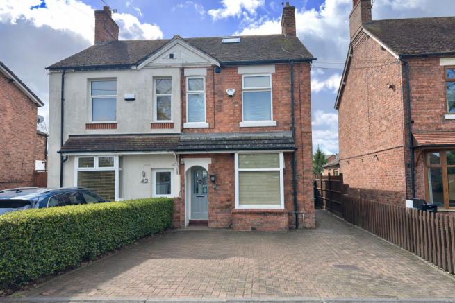 2-bed semi-detached on Park Road, Willaston, Cheshire, £285,000