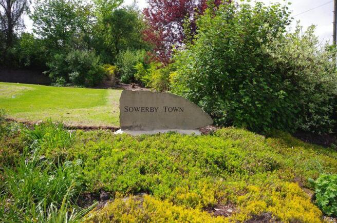 Sowerby Town sign