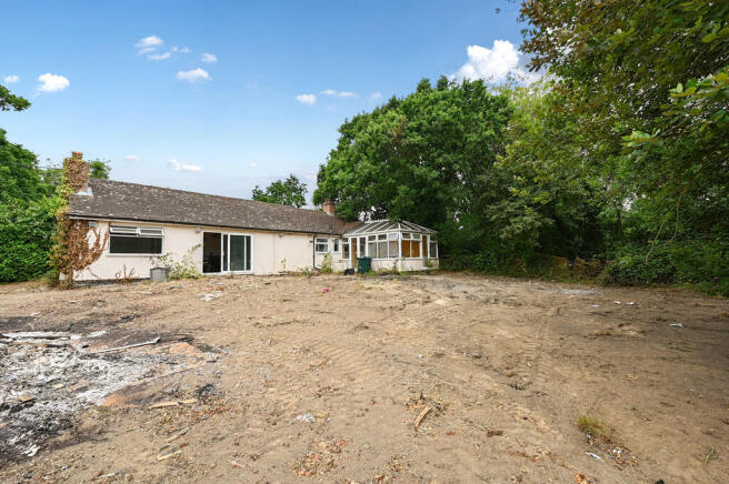 existing bungalow...