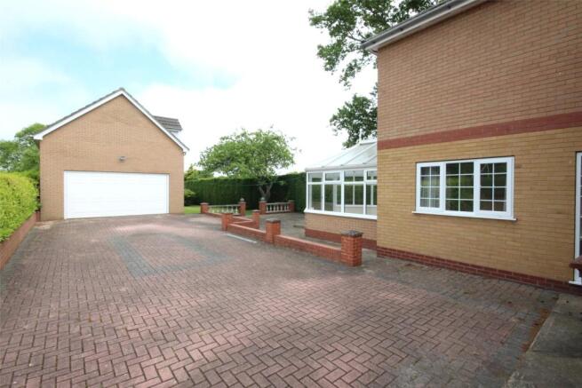 Rear Driveway