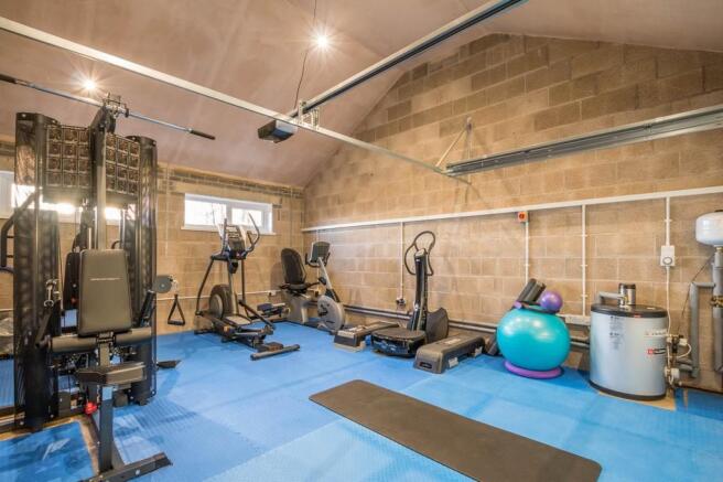 gym in double gar...