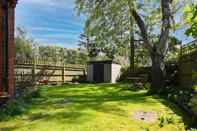 Rear garden