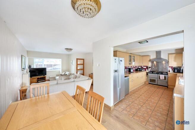 Open Plan Living Space/Kitchen/Diner